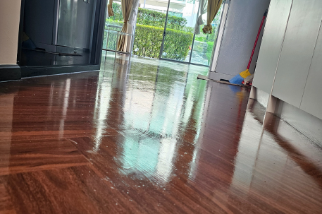 Professional cleaning and finishing for residential spaces